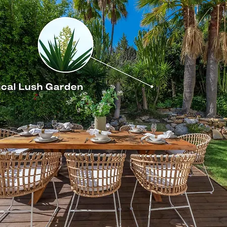 Вилла Vacation I Nadal, Private Pool, Lush Garden, Beaches At Your Doorstep Марбелья